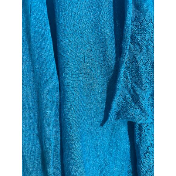 International Concepts womens teal cardigan - Picture 4 of 4